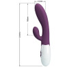 Pretty Love - Alvis Vibrateur Rabbit Et Point G Violet